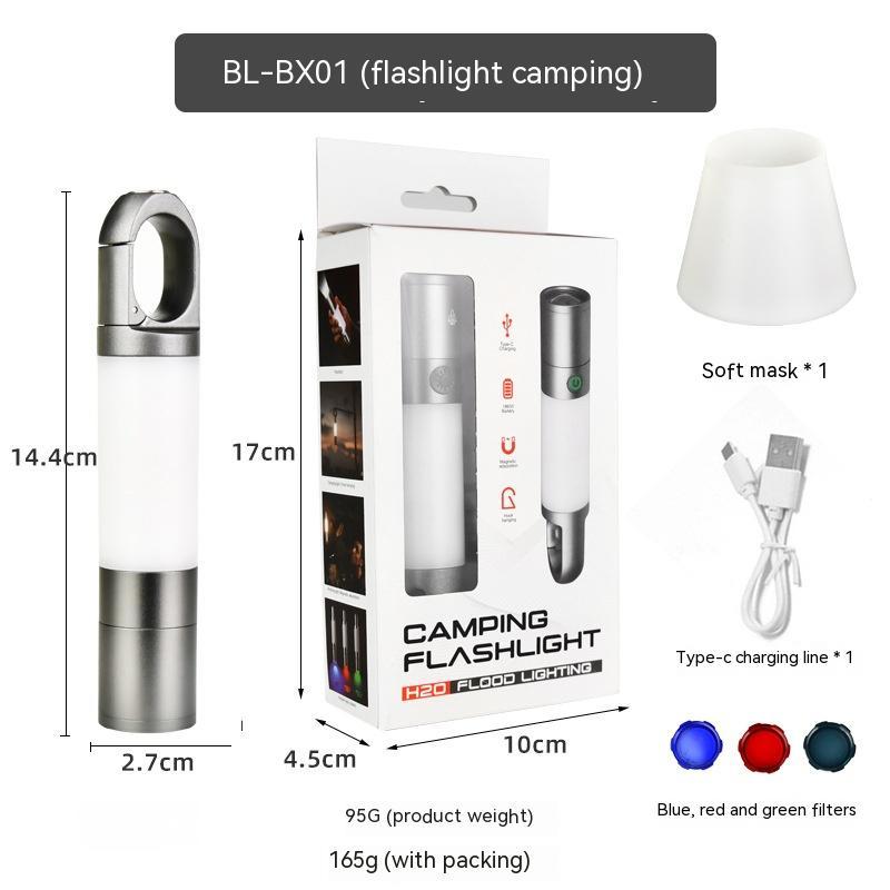 Illuminate Your Adventures: The Outdoor Multifunctional Camping Lighting Flashlight