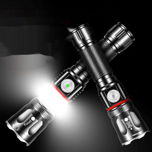 Illuminate Your Adventures with the Outdoor Camping Telescopic Flashlight