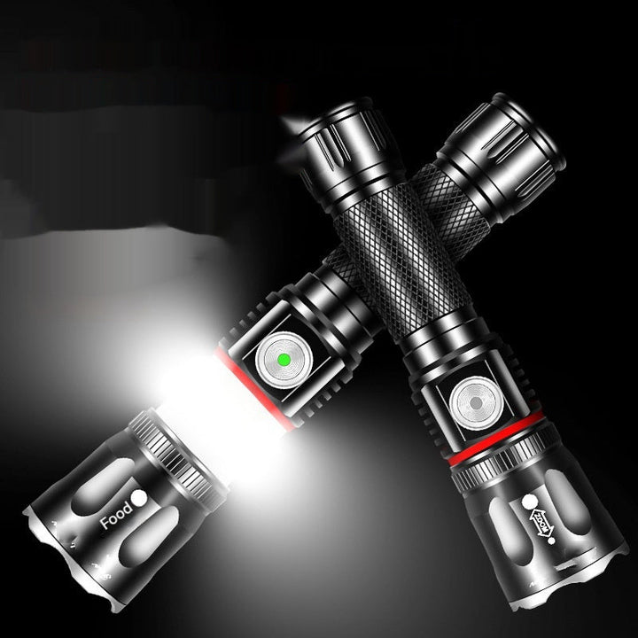Illuminate Your Adventures with the Outdoor Camping Telescopic Flashlight