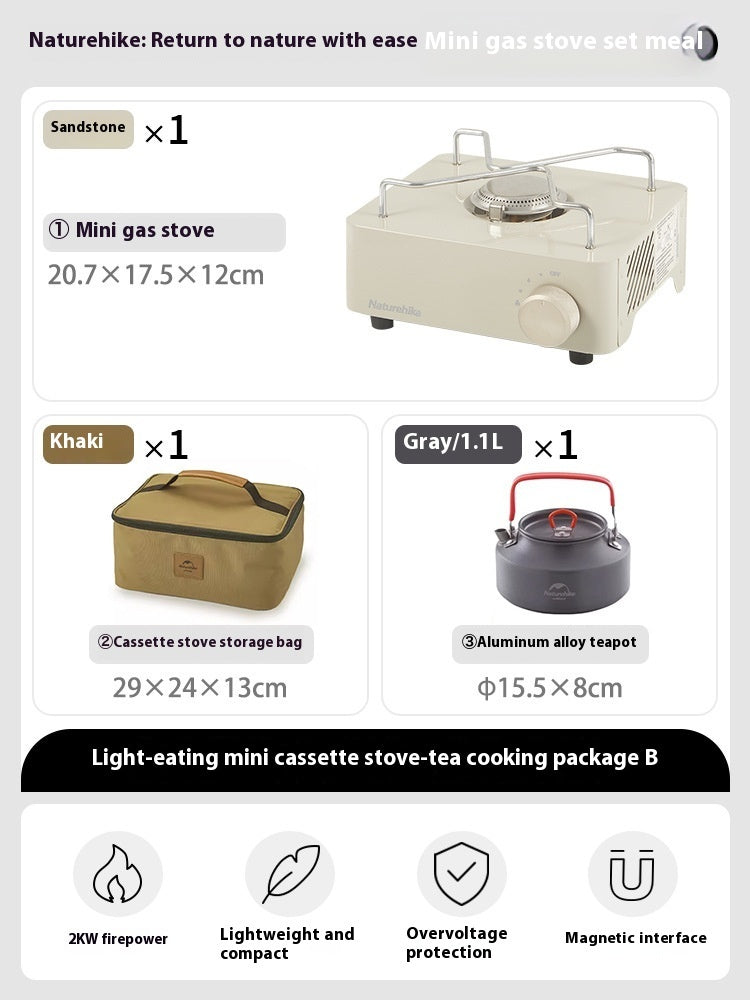 Mini Portable Outdoor Camping Cookware Stove