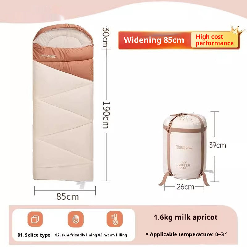 Outdoor Camping Cold Protection Warm Sleeping Bag