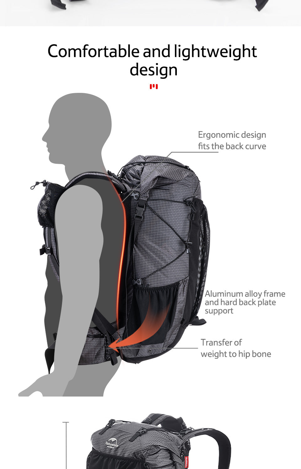 Outdoor Large Capacity Hiking Backpack