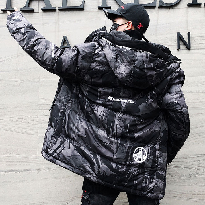 Camouflage cotton jacket