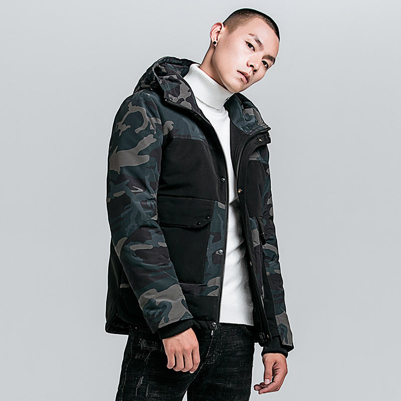 Military camouflage men's cotton jacket