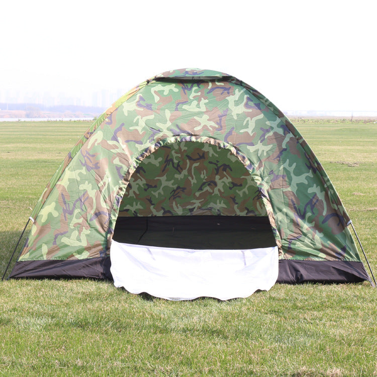 Outdoor Travel 3-4 People Camouflage Camping Tent