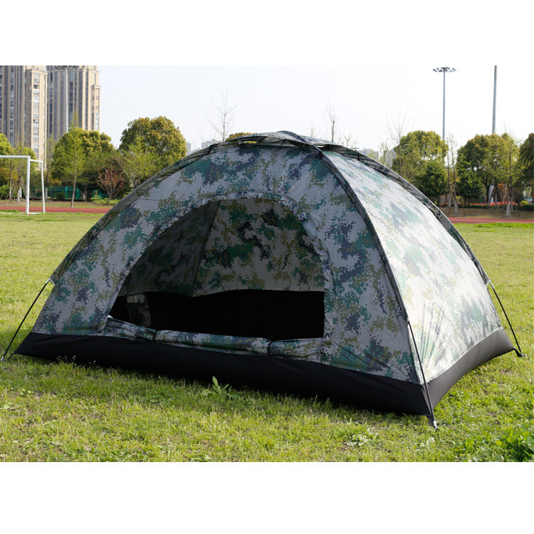 Outdoor Travel 3-4 People Camouflage Camping Tent