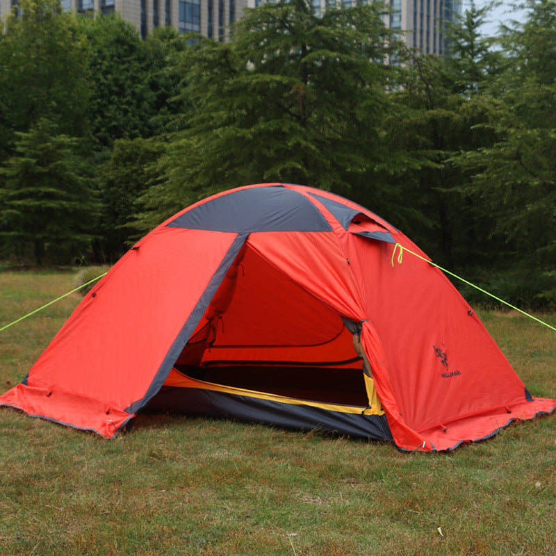 Outdoor Camping Double-layer Aluminum Pole Tent