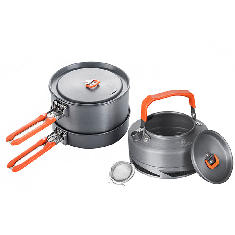 Outdoor Portable Camping Cookware, Picnic Heat Set