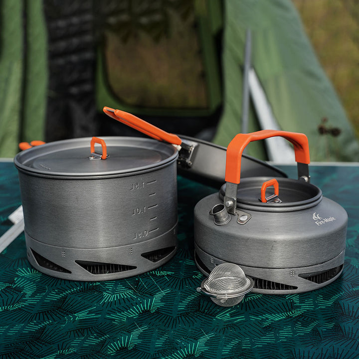 Outdoor Portable Camping Cookware, Picnic Heat Set