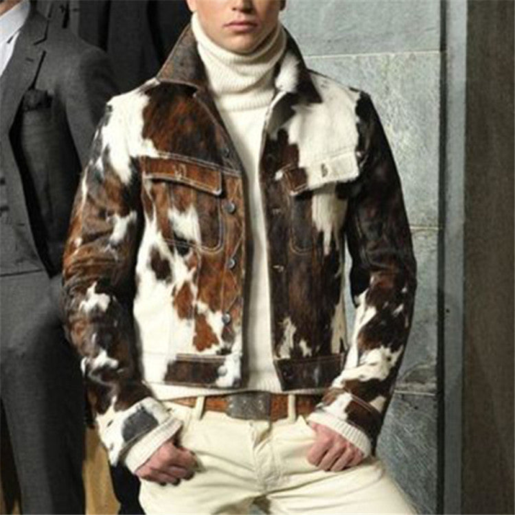 Men's Slim Camouflage Jacket