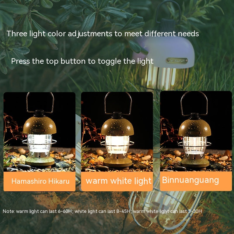 Outdoor Camping USB Charging Camping Lantern