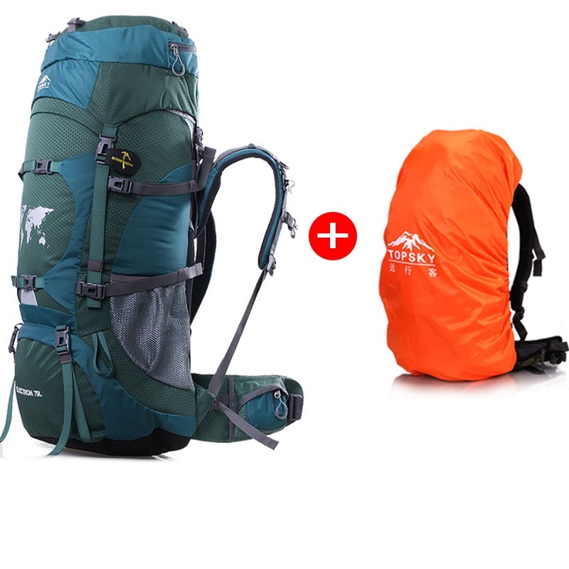 Water-splashing-proof Multifunctional Hiking Backpack