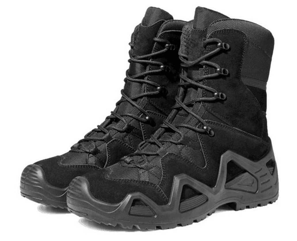 High-top Combat Boots