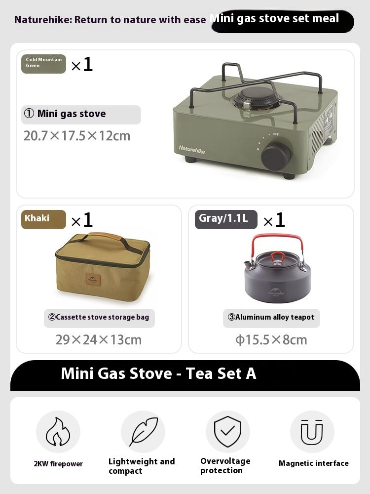 Mini Portable Outdoor Camping Cookware Stove