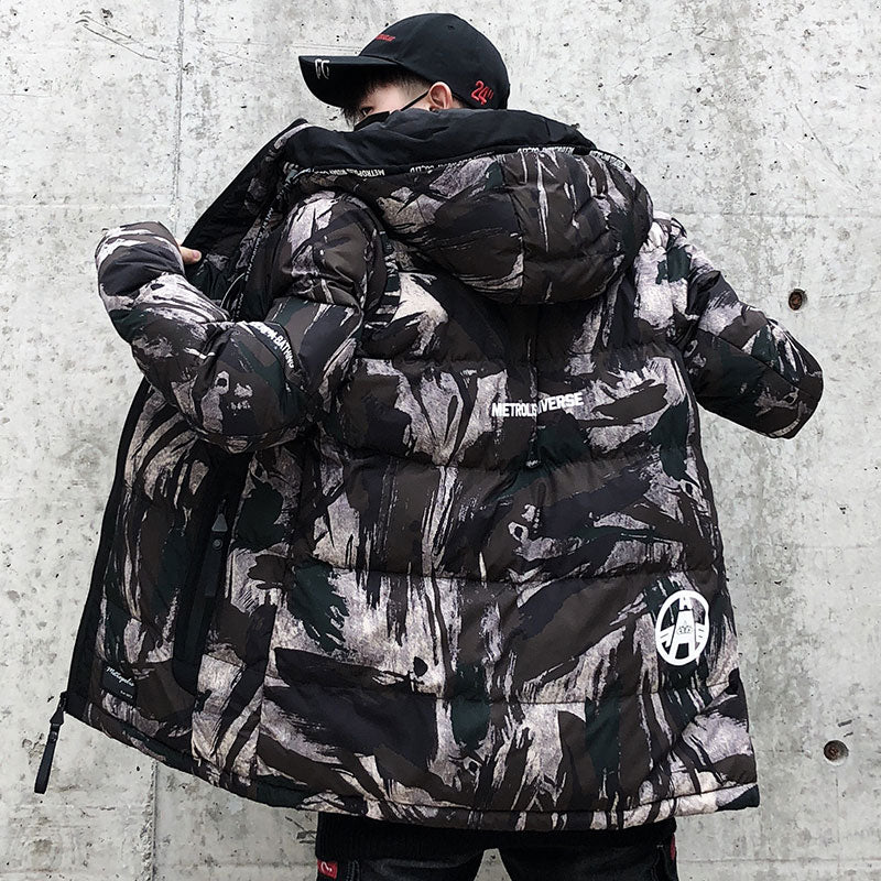 Camouflage cotton jacket