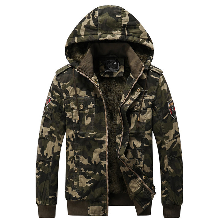 Men's Camouflage Printed Outerwear Jacket