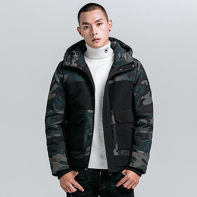 Military camouflage men's cotton jacket