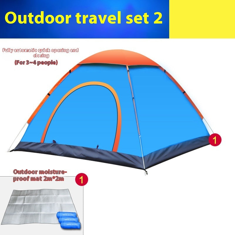 Automatic Double Multi-person Camping Tent