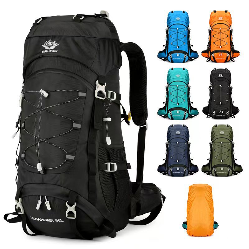 Hiking Outdoor 60 Liters Large Capacity Backpack