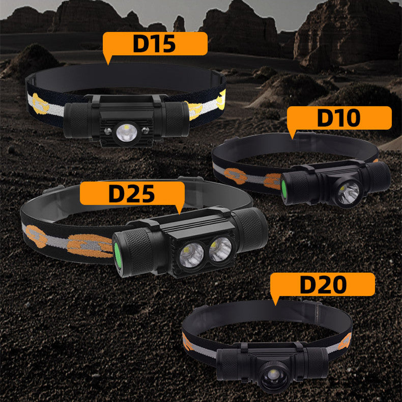 Waterproof Mountaineering Camping Flashlight