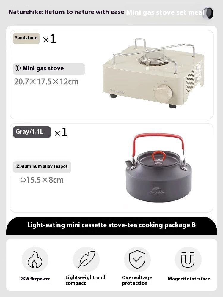 Mini Portable Outdoor Camping Cookware Stove