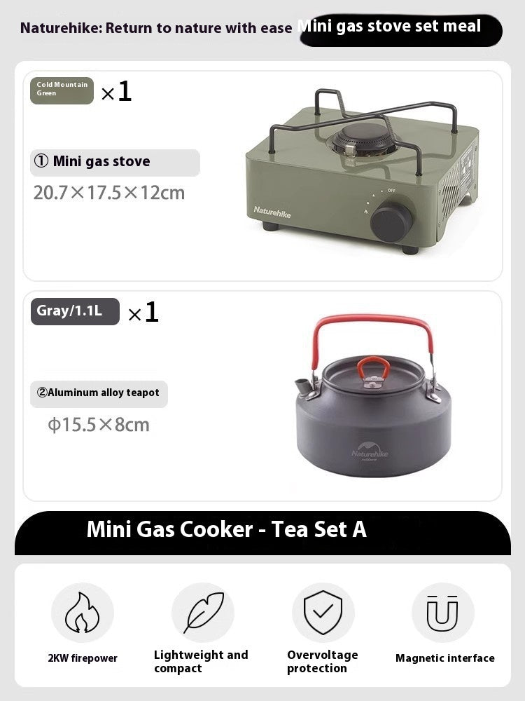 Mini Portable Outdoor Camping Cookware Stove