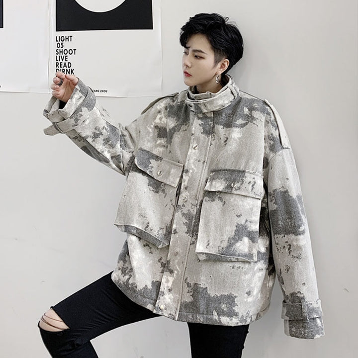 Men's Camouflage silhouette jacket