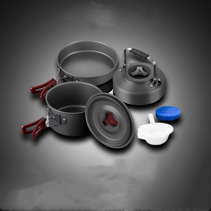 Picnic cookware camping pot set