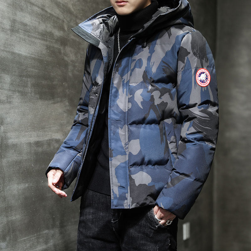 Men's Thick Warm Camouflage Jacket
