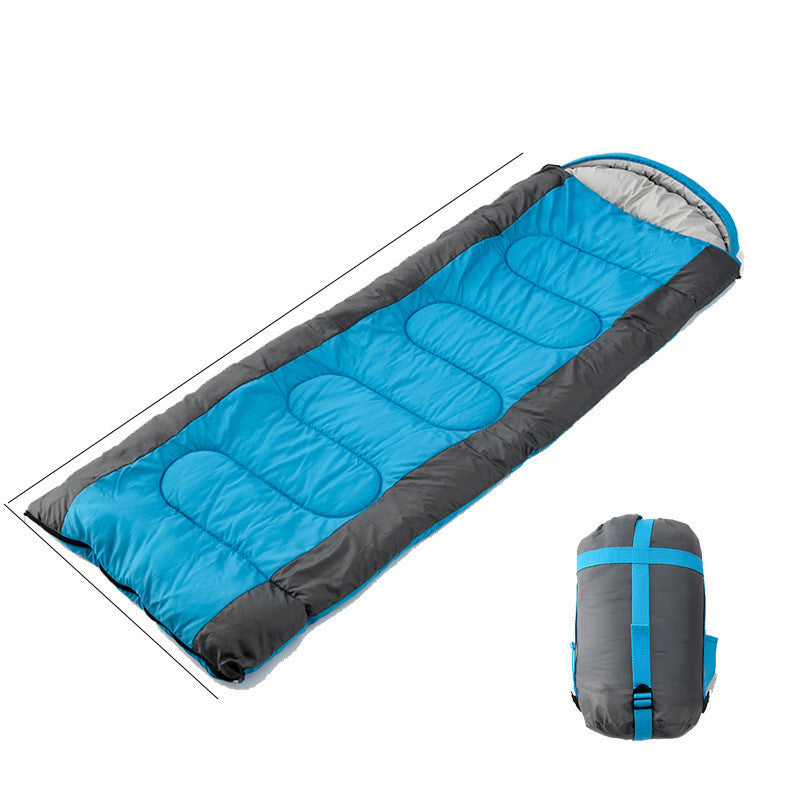 Outdoor Interlocking Hooded Camping Sleeping Bag