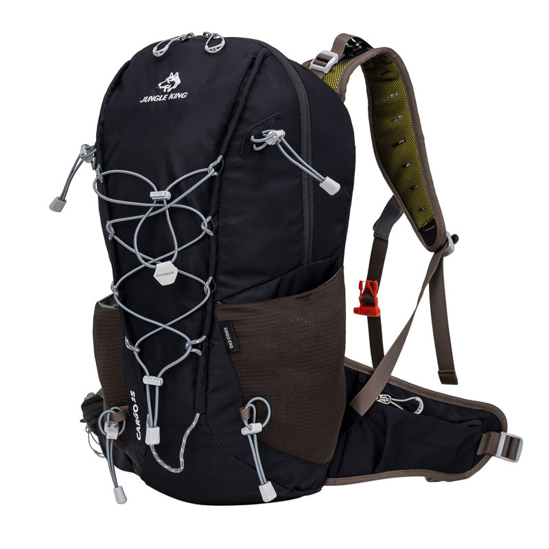 Outdoor Zippered Foldable High-Capacity Hiking Backpack