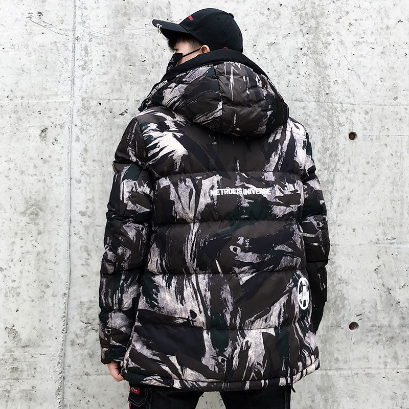 Camouflage cotton jacket