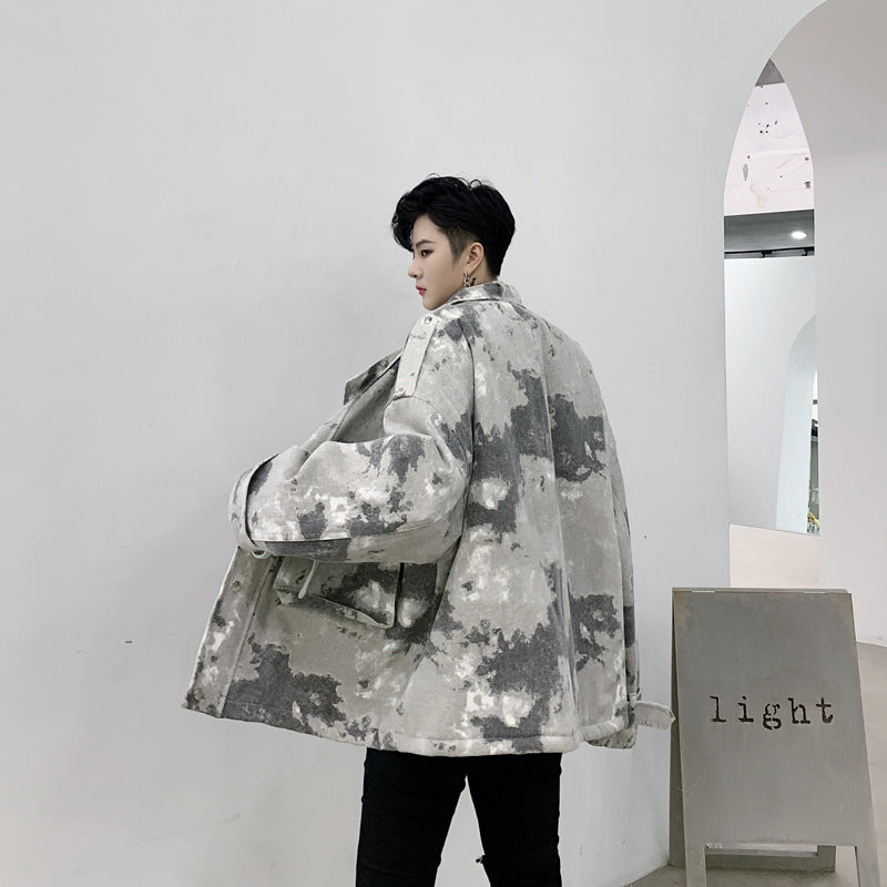 Men's Camouflage silhouette jacket