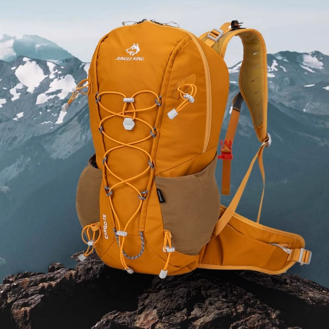 Outdoor Zippered Foldable High-Capacity Hiking Backpack