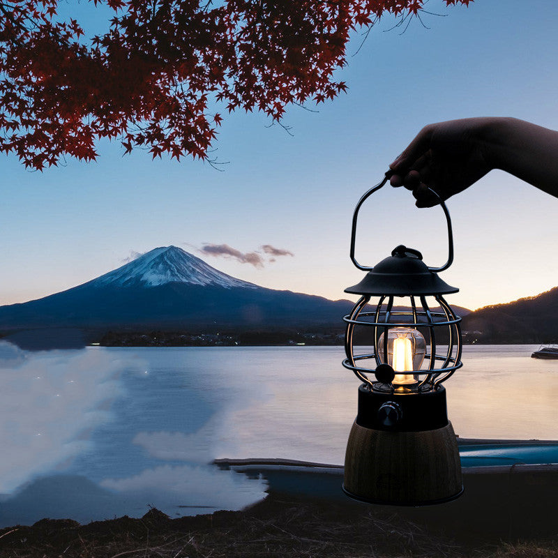 Camping Atmosphere Retro Portable Lantern