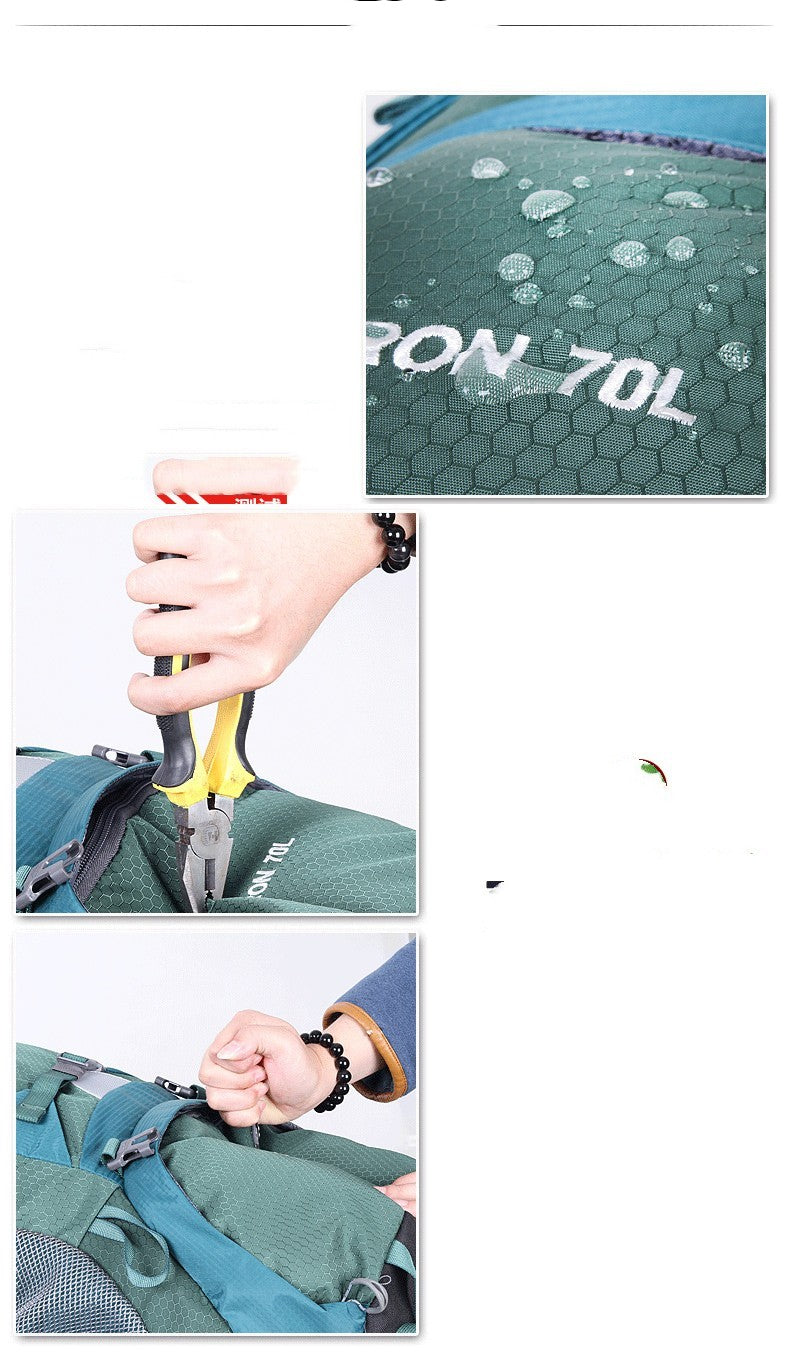 Water-splashing-proof Multifunctional Hiking Backpack