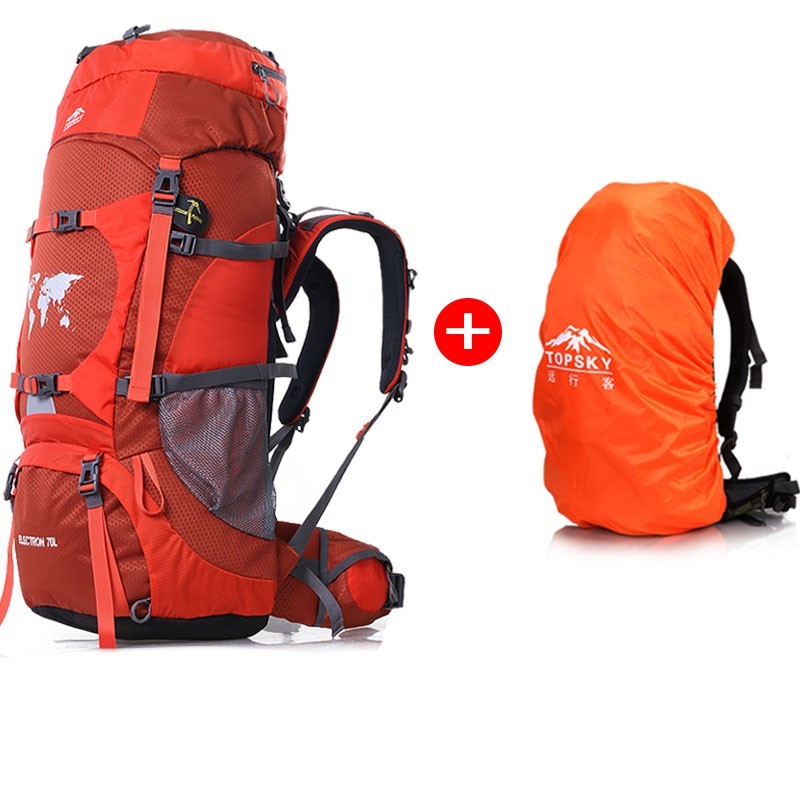 Water-splashing-proof Multifunctional Hiking Backpack