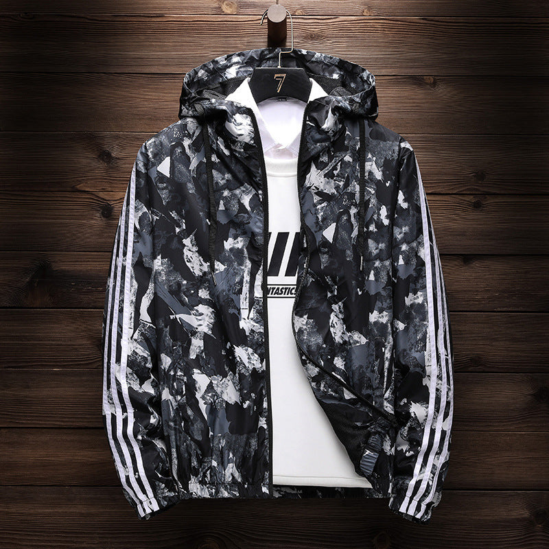 Men's Outerwear Camouflage Jacket