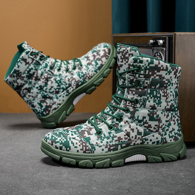 Fleece Lined Warm Plus Size Hiking Boots