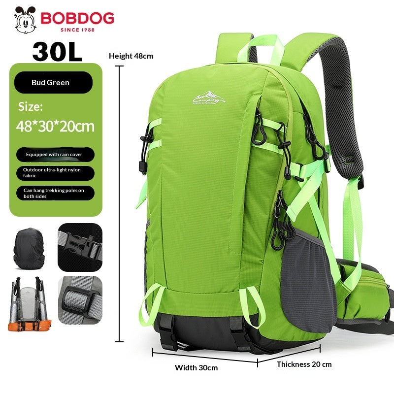Men's Lightweight Outdoor Hiking Backpack